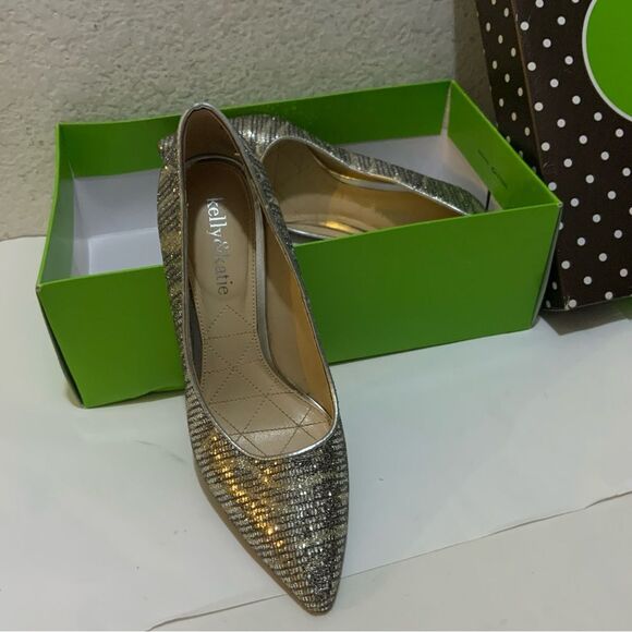 Kelly And Katie Gold/Silver KK Meris women’s size 6 - Picture 3 of 13